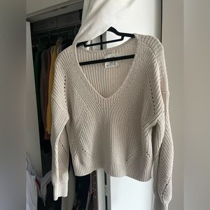 Tan Abercrombie sweater